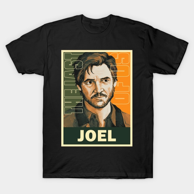 Pedro Pascal as Joel T-Shirt by ActiveNerd